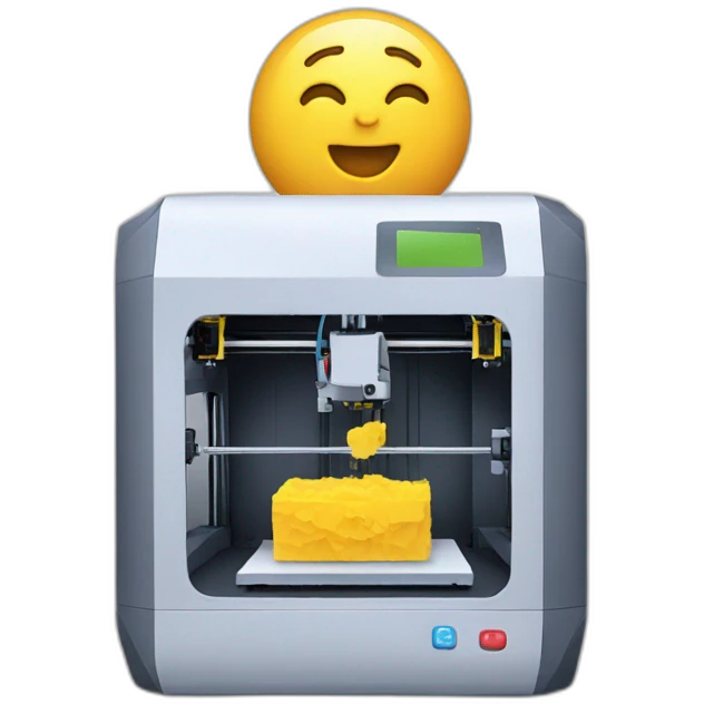 3d printer emoji