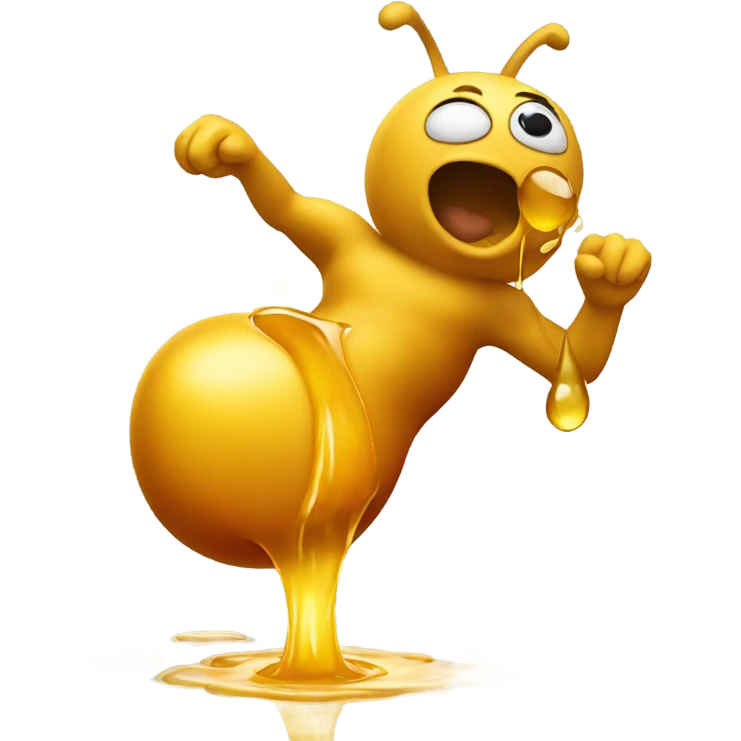 vomiting honey emoji