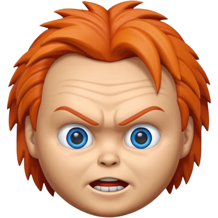 Un emojin de chuky emoji