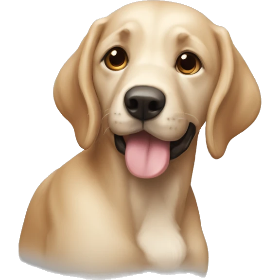 Tanrı ile köpek konuşuyor  emoji