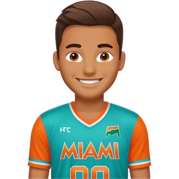 je suis avec maillot de NTM Miami emoji