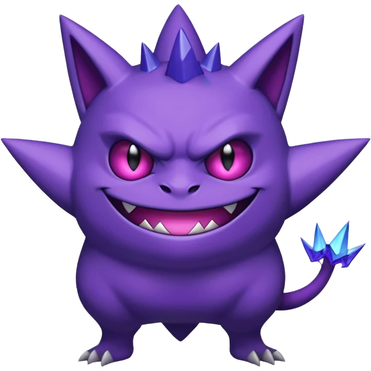 Gengar-Sableye-fusion (full body) emoji