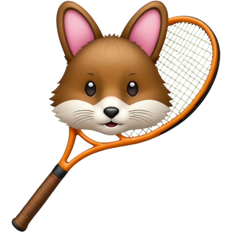 Tennis-Racket Animals emoji
