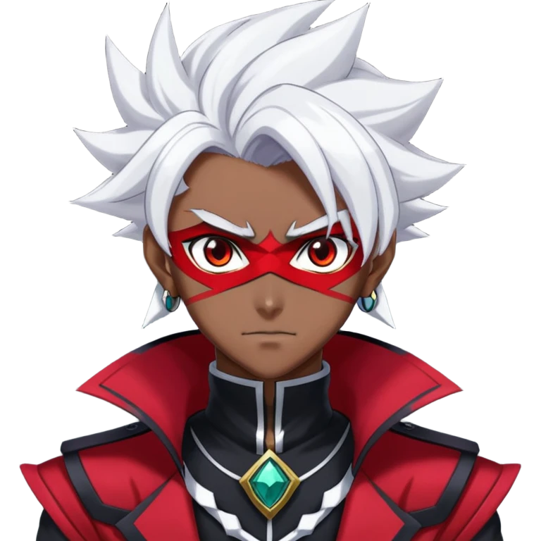Crea un sticker con el personaje Espectro de Yu Gi Oh Vrains  emoji