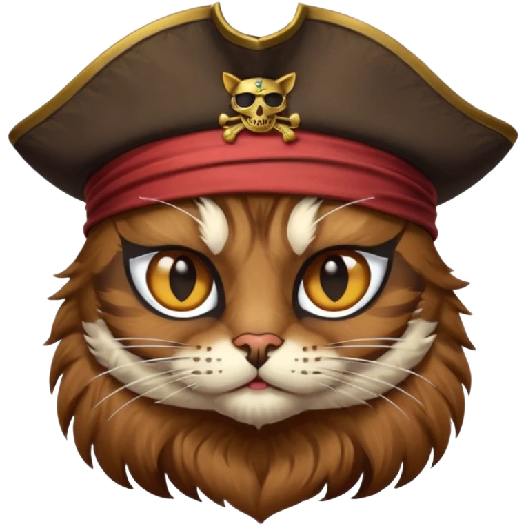 cat pirate emoji