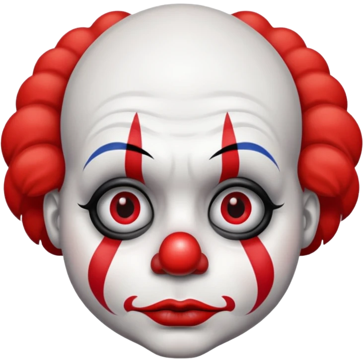 Sad clown  emoji