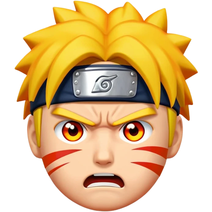 Naruto angry emoji emoji