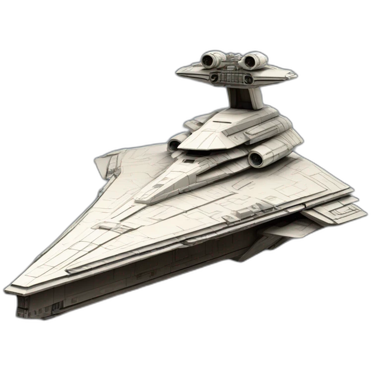 Star Wars Venator star destroyer emoji