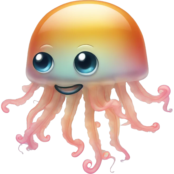 smiling jellyfish emoji