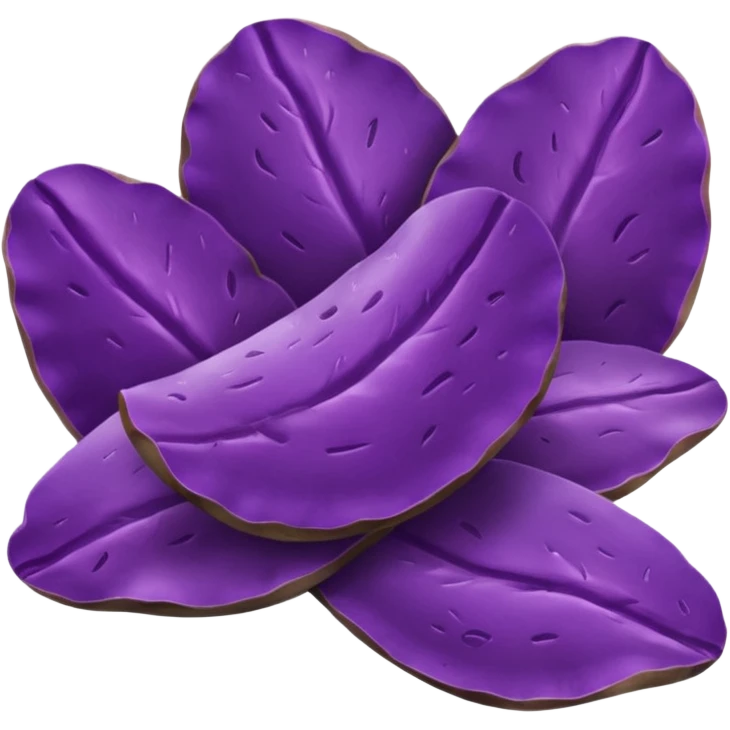 purple potato chips emoji