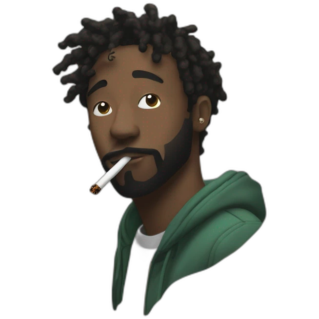 brent faiyaz smoking emoji