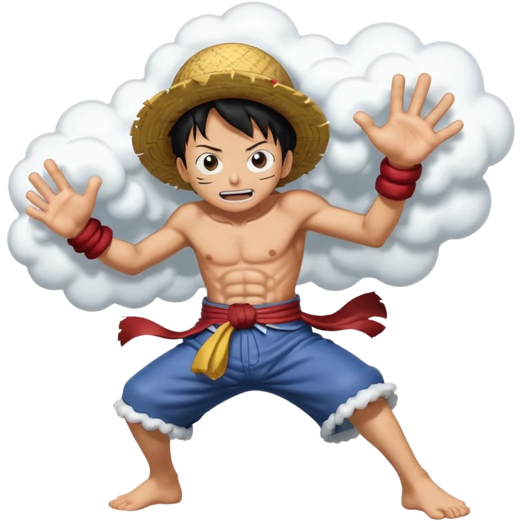 Luffy gear 5 emoji