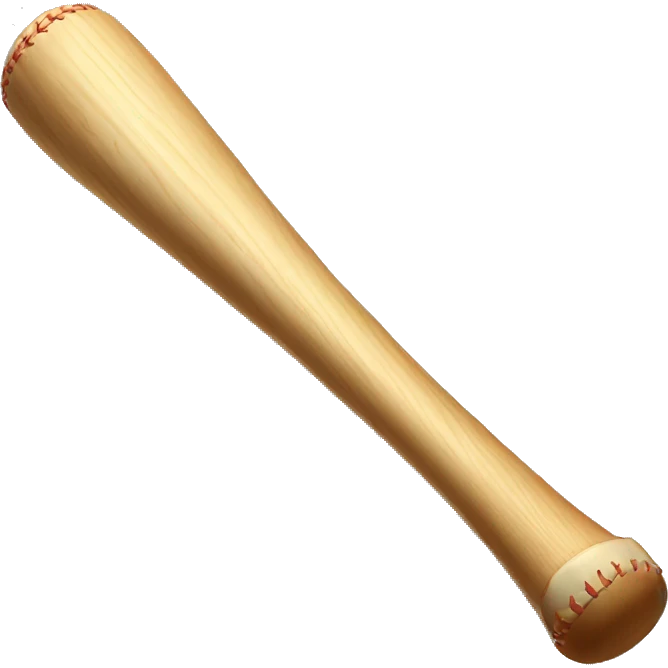 Baseball bat emoji
