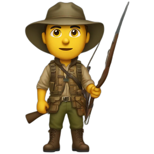 hunter emoji