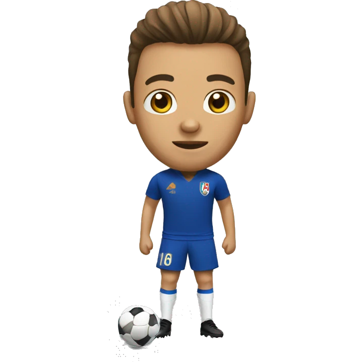 Moi qui joue au foot emoji