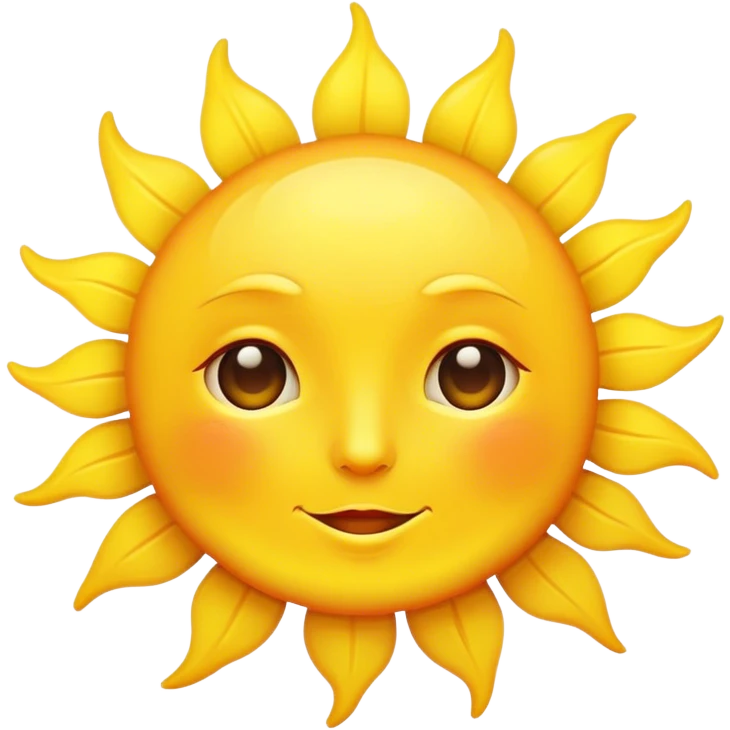 sun emoji
