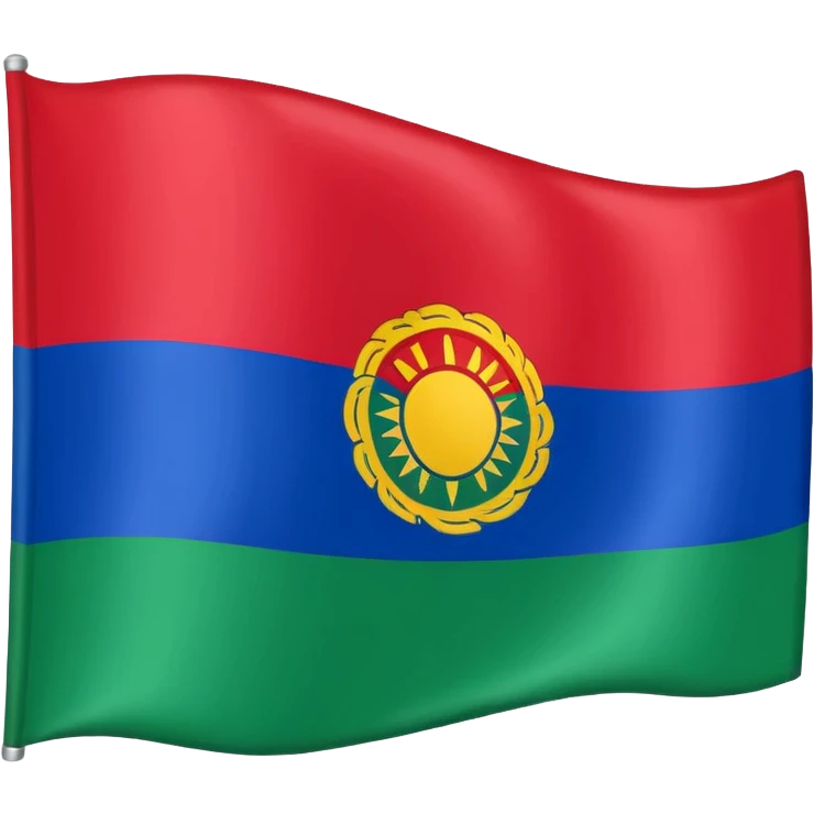 Drapeau gitan emoji