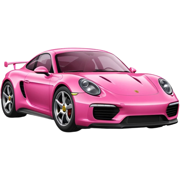 Porsche rosa emoji