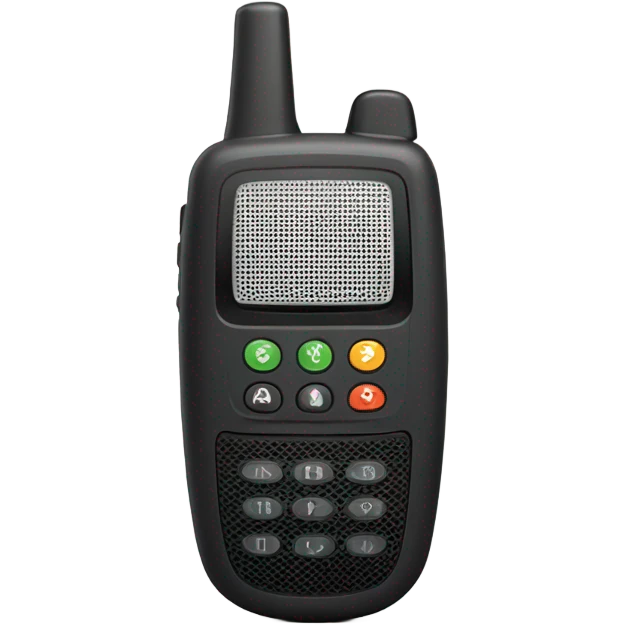 Walkie talkie emoji