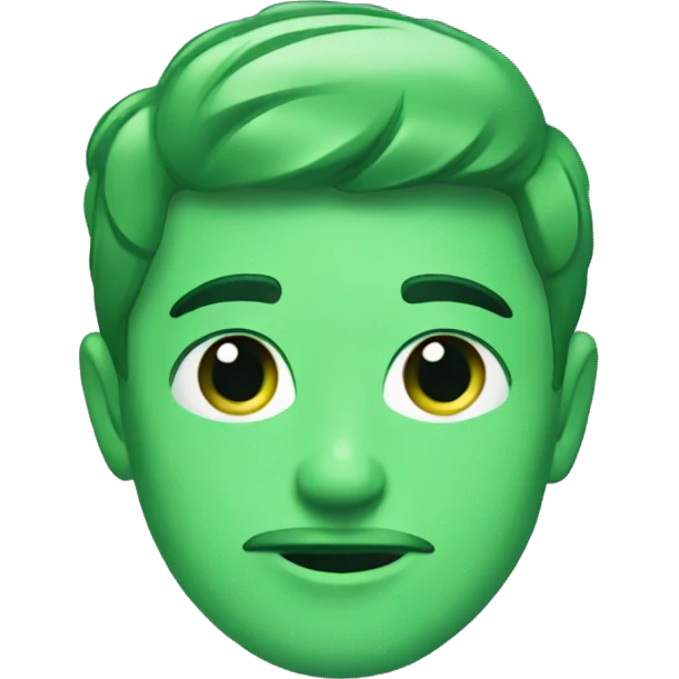 green aesthetic emoji