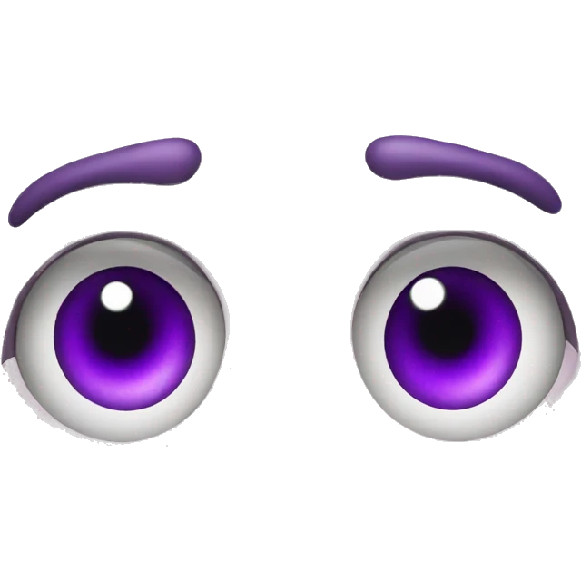 purple face with spiral eyes emoji