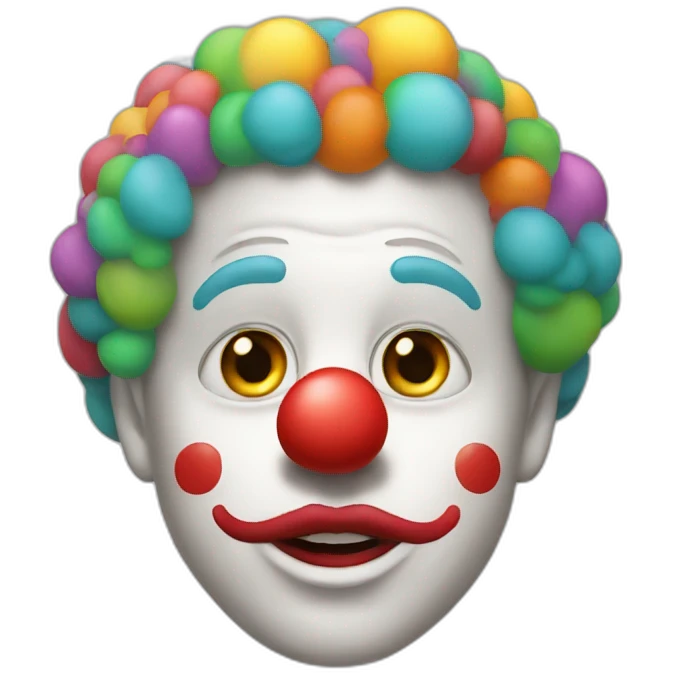 Clown engel emoji