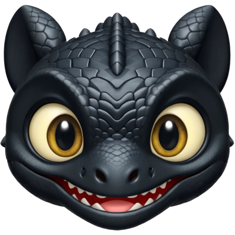 Toothless emoji