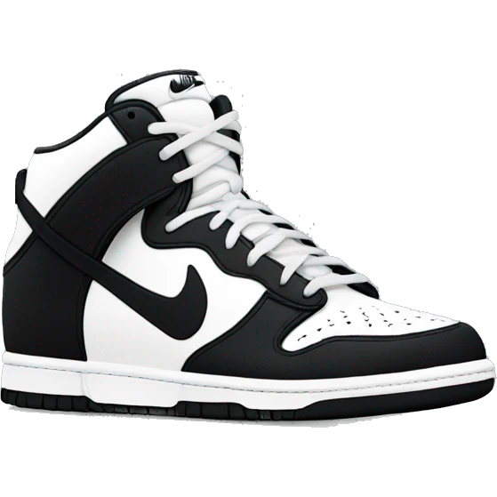 Nike Panda Dunks emoji