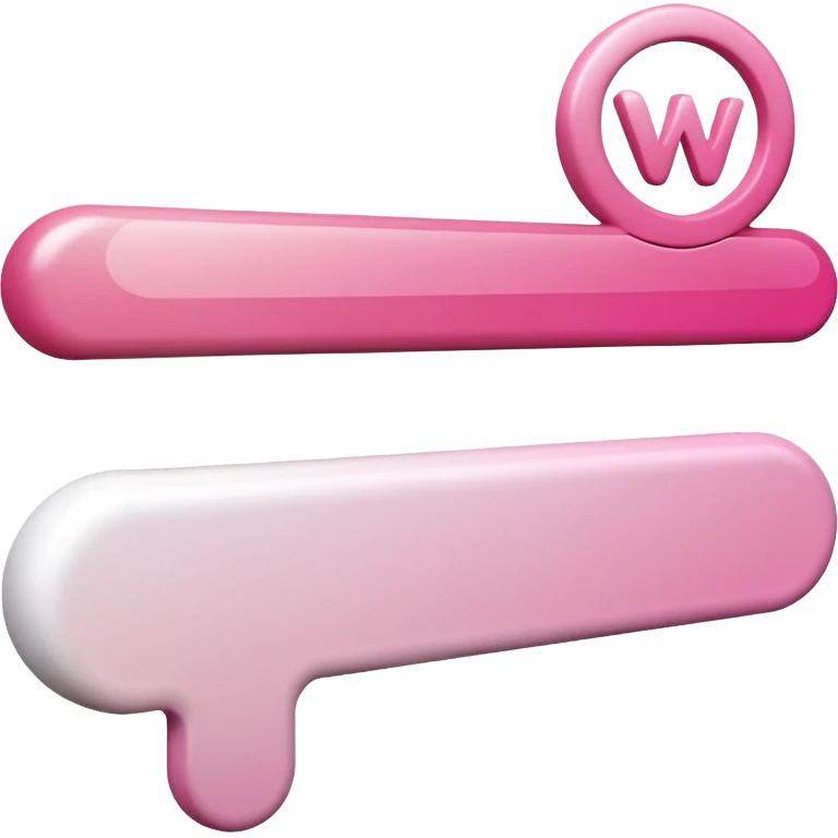 mix light pink dark pink and white girly internet seach bar with www. logo emoji