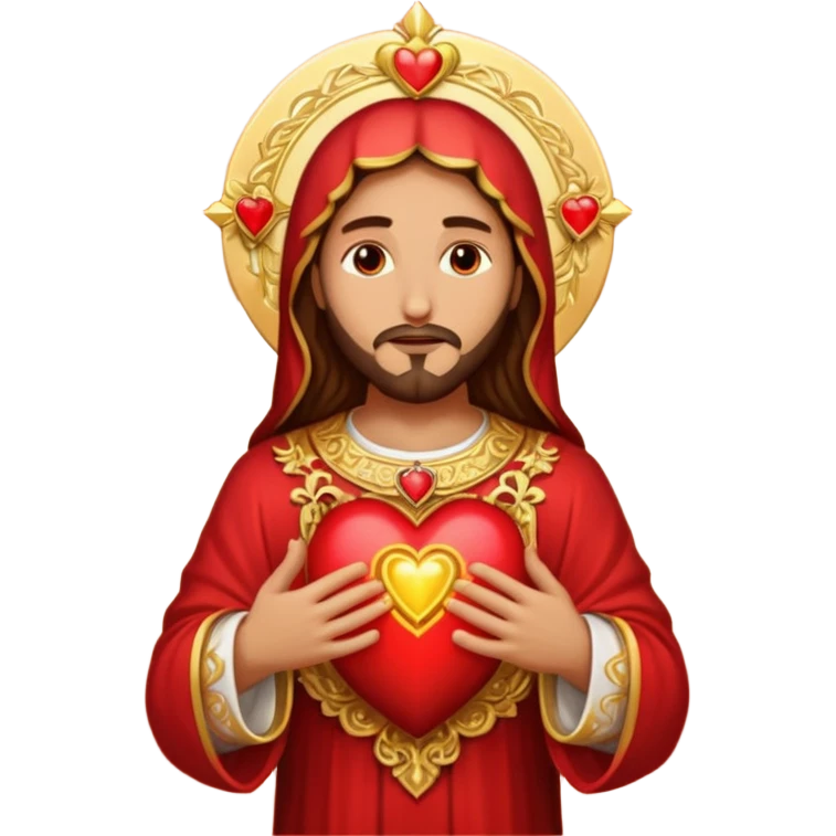 sagrado corazón de Jesús  emoji