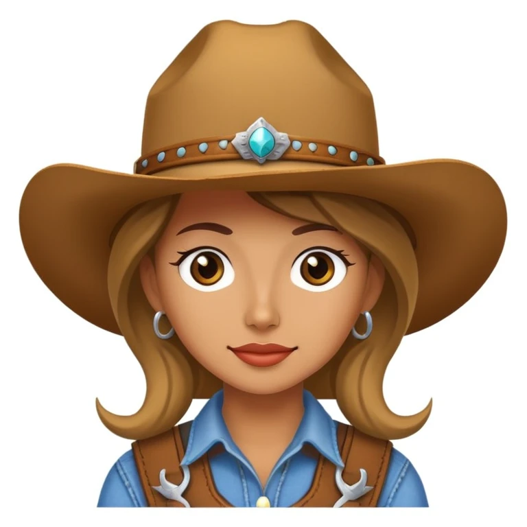 Cowgirl emoji