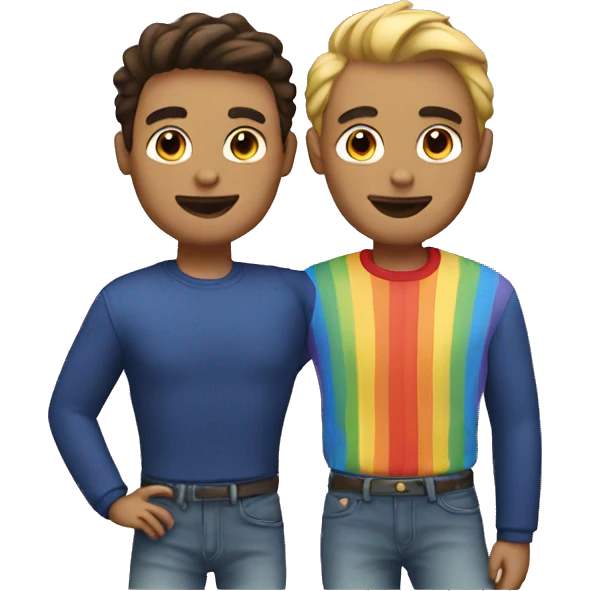 gay love emoji