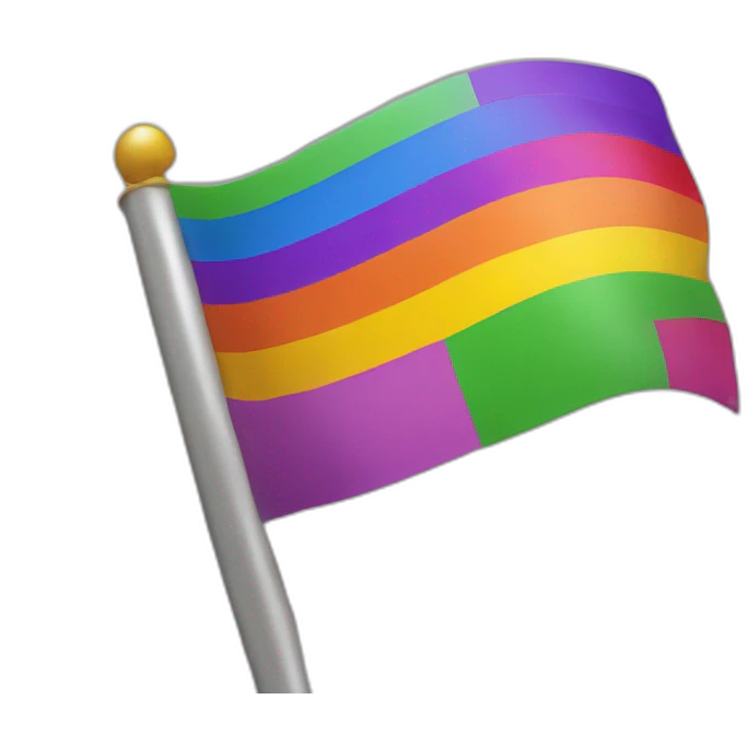 Drapeau-gay emoji