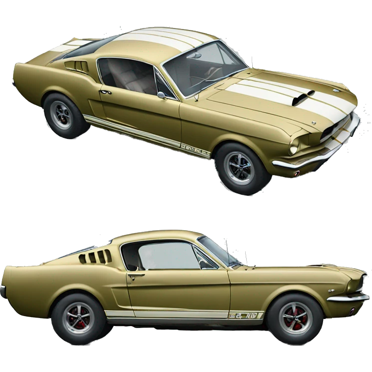 Ford mustang Shelby 1966 emoji