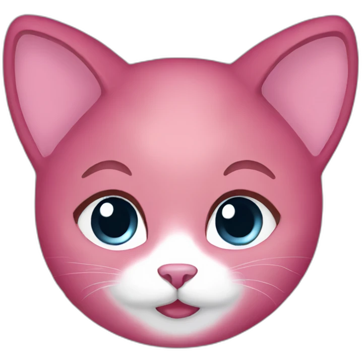 filipino pink cat girl emoji