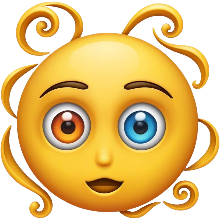 swirly eye emoji