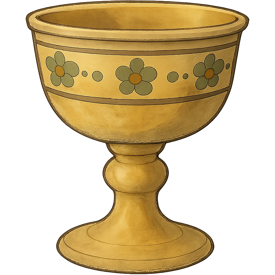 ghibli style grail cup emoji