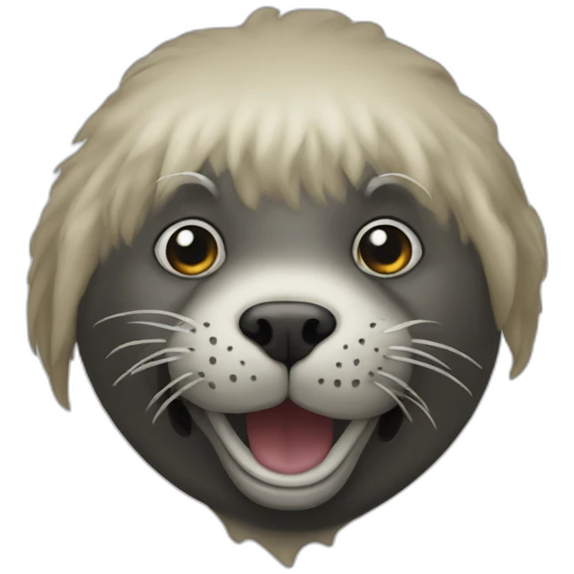 seal—with-clowns-nose-and-wig emoji