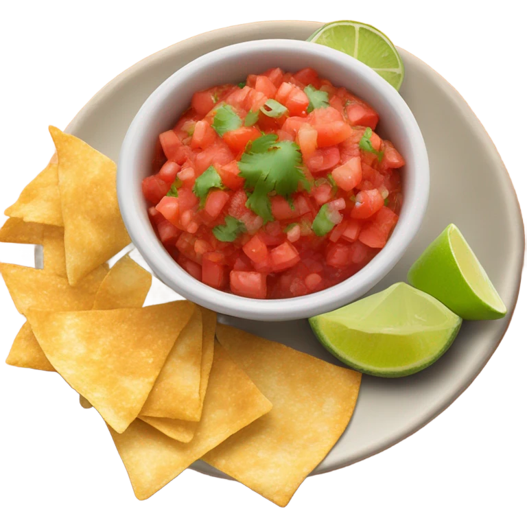 Chips and salsa emoji