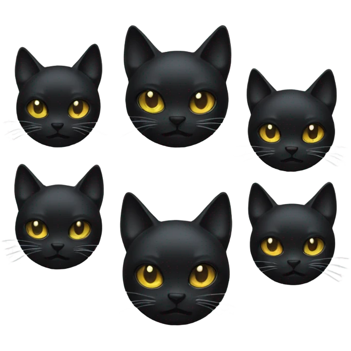black metal cat emoji