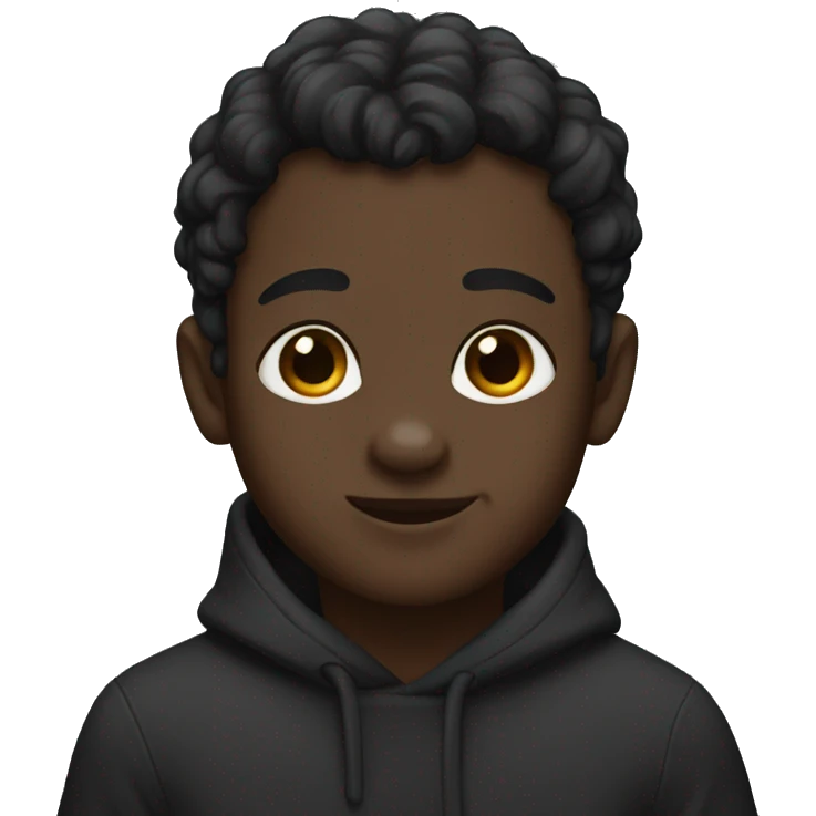 Black puppies  emoji