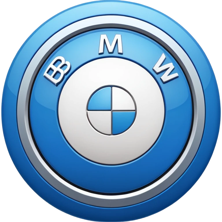 Convert bmw logo to emoji as it is emoji