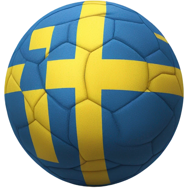 Sweden flag ball emoji