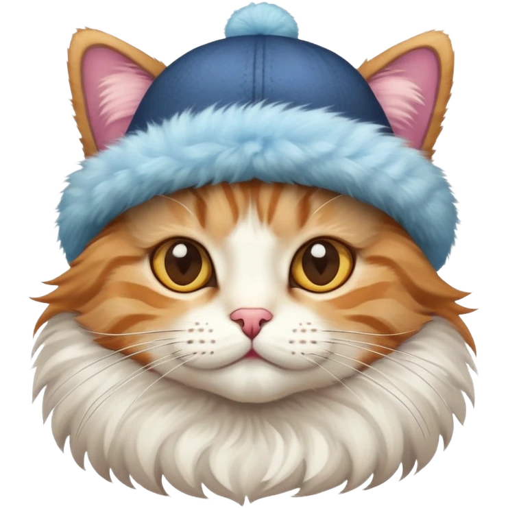 Cat with hat emoji