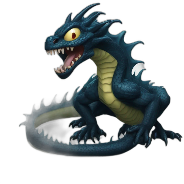 venom symbiont dragon emoji