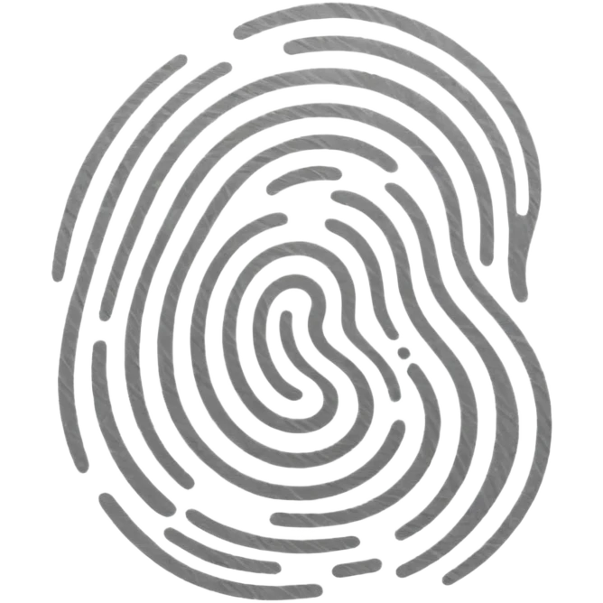 Finger print emoji