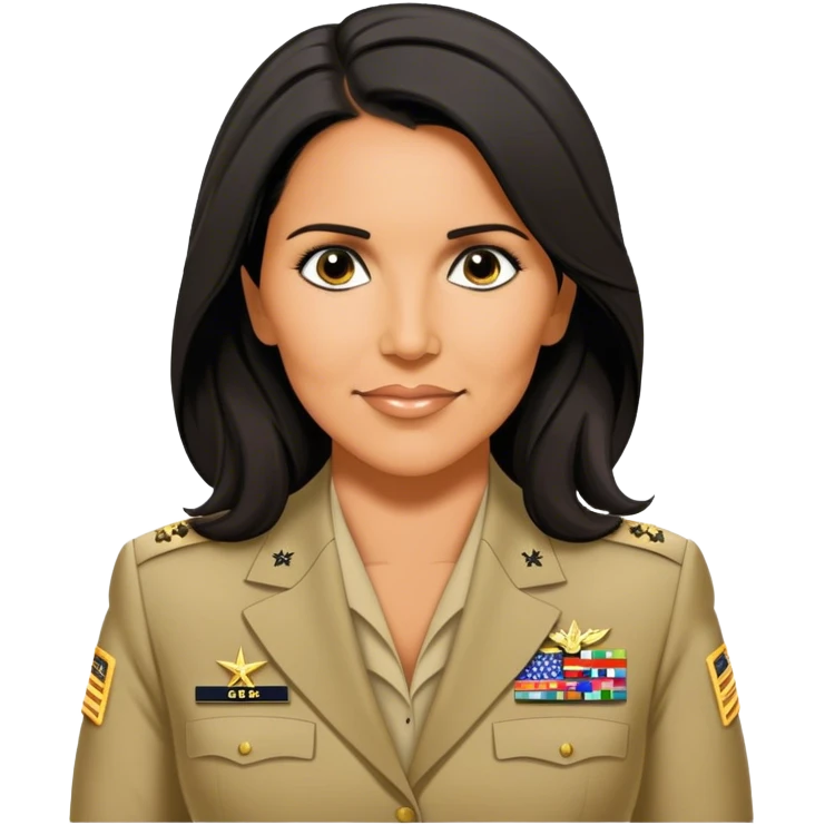 куфдшыешс Tulsi Gabbard, US intelligence chief emoji