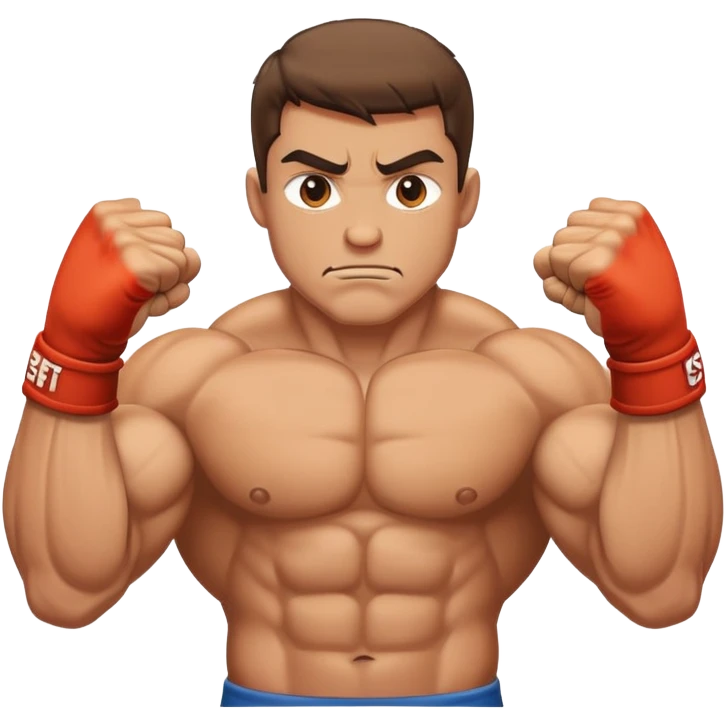 Angry buff arms emoji