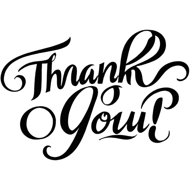 Thank You, text, TY emoji