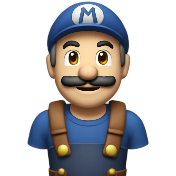 old mario emoji